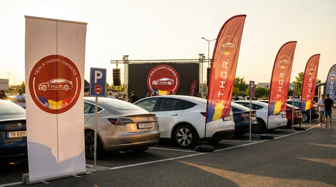 Tesla Happy Owners Romania: A community in motion.